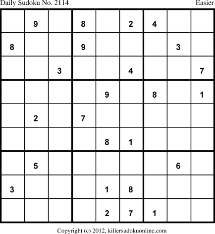 Killer Sudoku for 12/16/2013