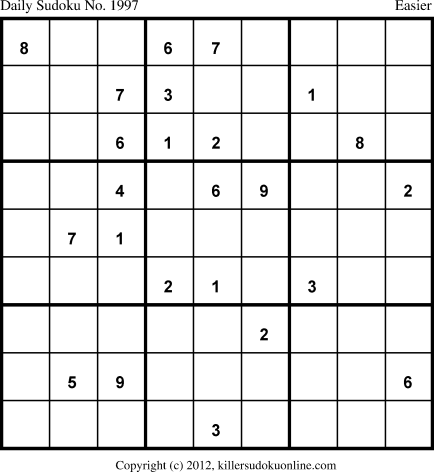 Killer Sudoku for 8/21/2013