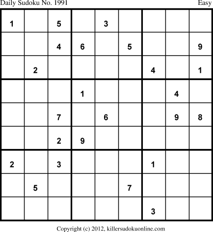 Killer Sudoku for 8/15/2013