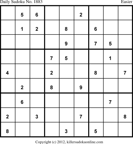 Killer Sudoku for 4/29/2013