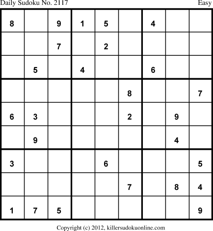 Killer Sudoku for 12/19/2013