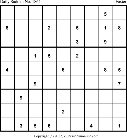 Killer Sudoku for 4/10/2013