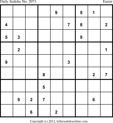 Killer Sudoku for 11/5/2013