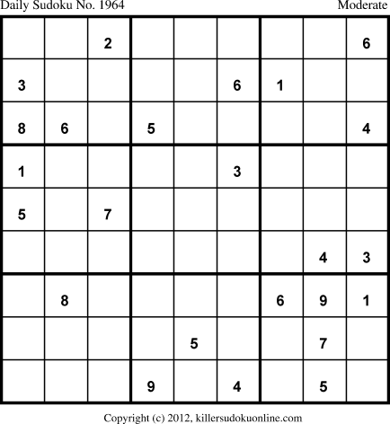 Killer Sudoku for 7/19/2013