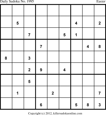 Killer Sudoku for 8/19/2013