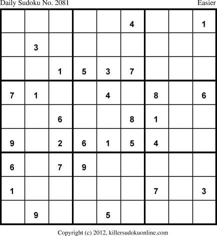 Killer Sudoku for 11/13/2013