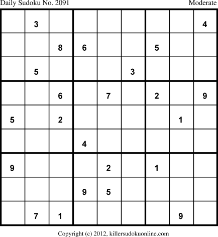 Killer Sudoku for 11/23/2013