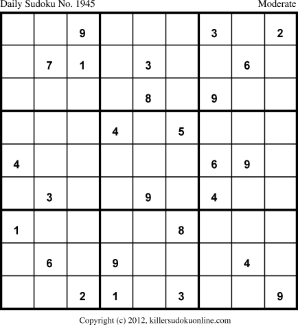 Killer Sudoku for 6/30/2013