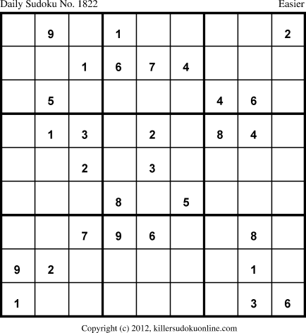 Killer Sudoku for 2/27/2013