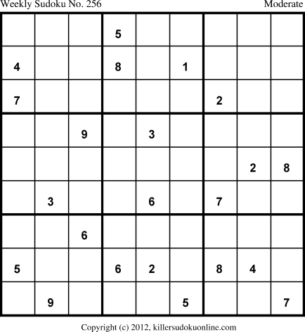 Killer Sudoku for 1/28/2013