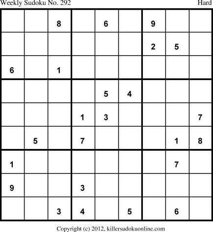 Killer Sudoku for 10/7/2013