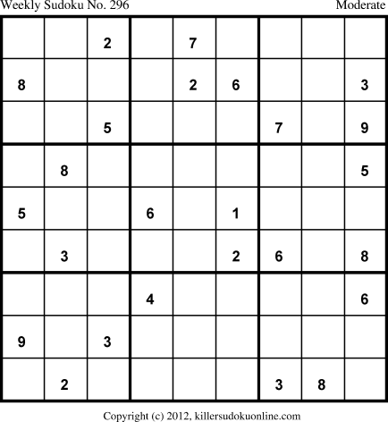 Killer Sudoku for 11/4/2013