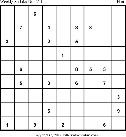 Killer Sudoku for 1/14/2013