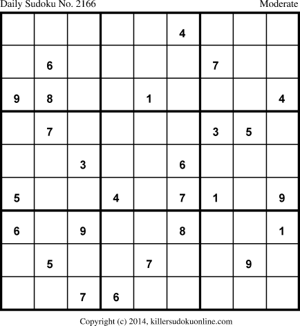Killer Sudoku for 2/6/2014