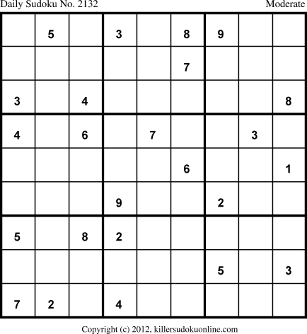 Killer Sudoku for 1/3/2014