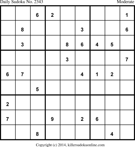 Killer Sudoku for 8/2/2014