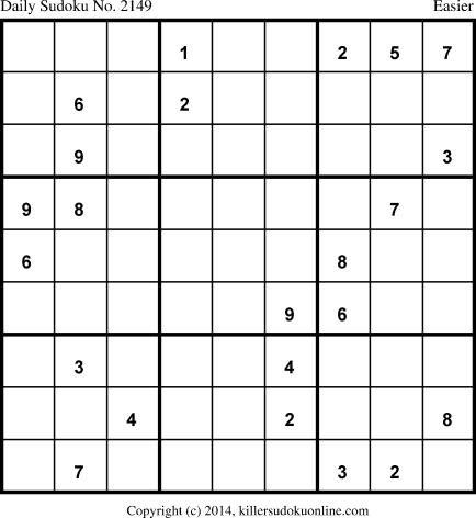 Killer Sudoku for 1/20/2014