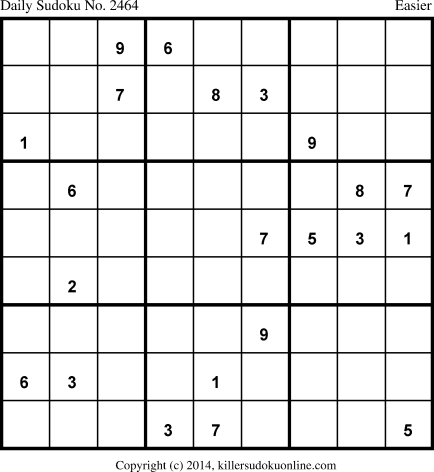 Killer Sudoku for 12/1/2014