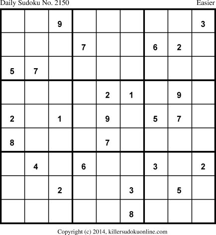 Killer Sudoku for 1/21/2014