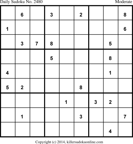 Killer Sudoku for 12/17/2014
