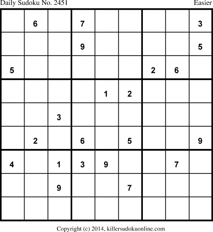 Killer Sudoku for 11/18/2014