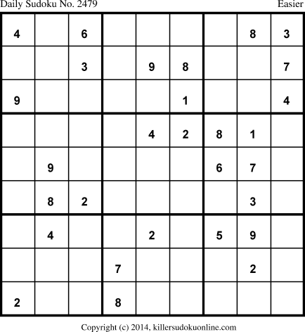 Killer Sudoku for 12/16/2014