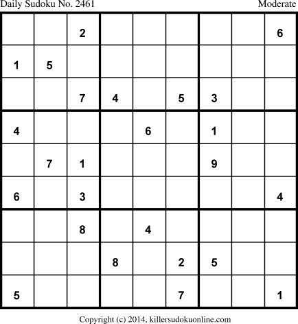 Killer Sudoku for 11/28/2014