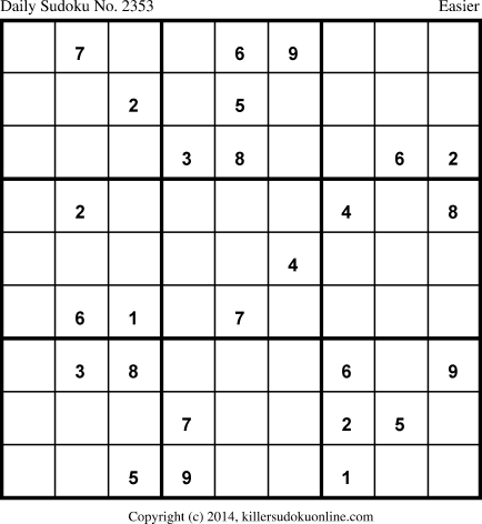Killer Sudoku for 8/12/2014