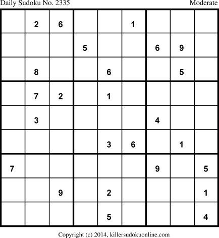 Killer Sudoku for 7/25/2014