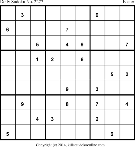 Killer Sudoku for 5/28/2014