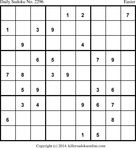 Killer Sudoku for 6/16/2014