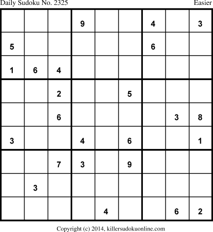Killer Sudoku for 7/15/2014