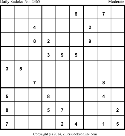 Killer Sudoku for 8/24/2014