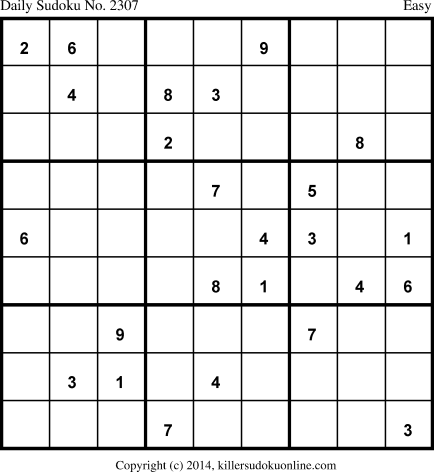 Killer Sudoku for 6/27/2014