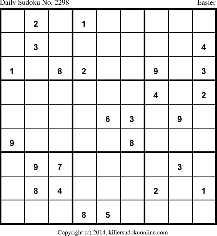 Killer Sudoku for 6/18/2014