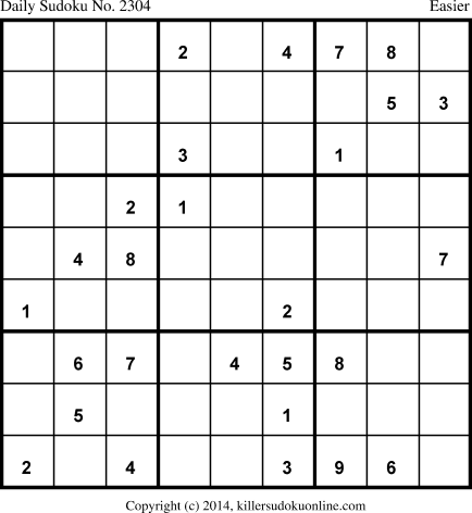 Killer Sudoku for 6/24/2014