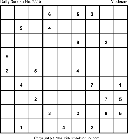 Killer Sudoku for 4/27/2014