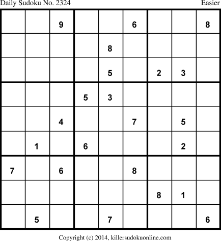 Killer Sudoku for 7/14/2014
