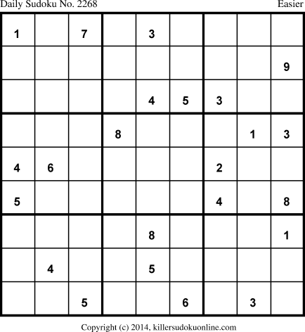 Killer Sudoku for 5/19/2014