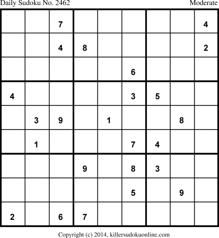Killer Sudoku for 11/29/2014