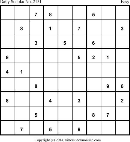 Killer Sudoku for 1/22/2014
