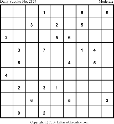 Killer Sudoku for 2/14/2014