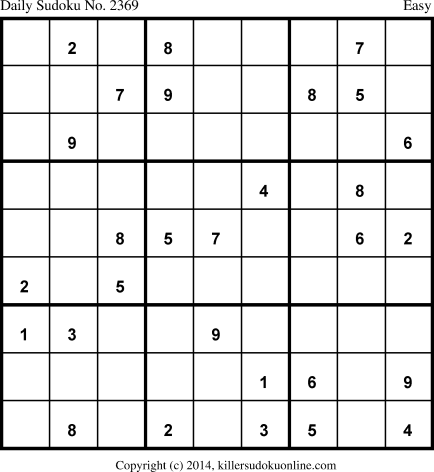 Killer Sudoku for 8/28/2014