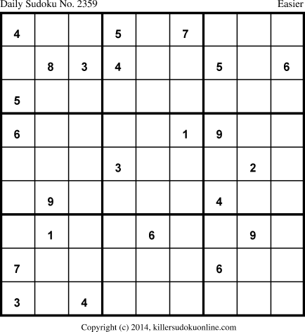 Killer Sudoku for 8/18/2014