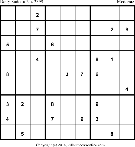 Killer Sudoku for 9/27/2014