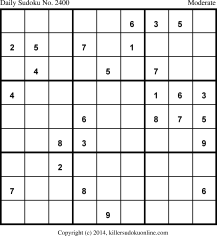Killer Sudoku for 9/28/2014