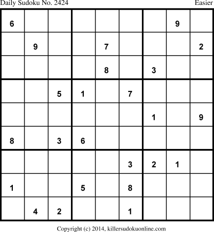Killer Sudoku for 10/22/2014