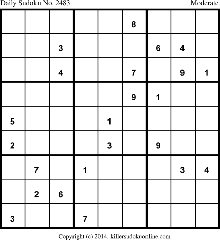 Killer Sudoku for 12/20/2014