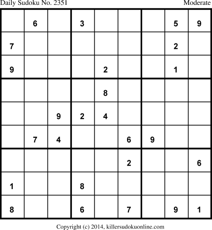 Killer Sudoku for 8/10/2014