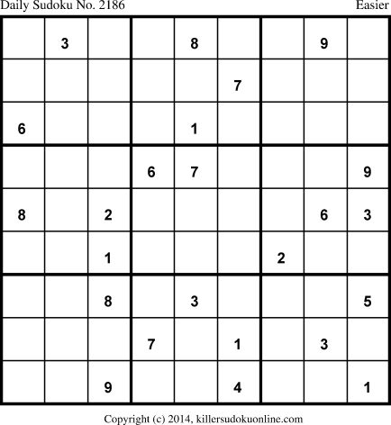 Killer Sudoku for 2/26/2014
